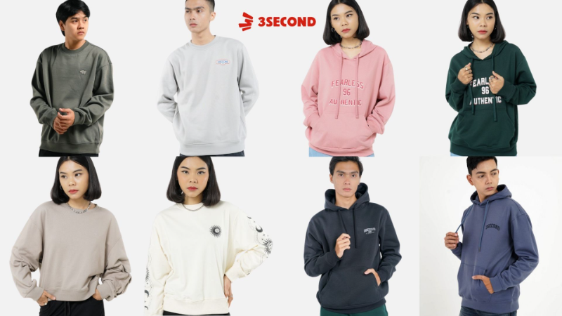 Hoodie dari 3Second